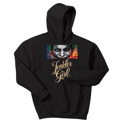 Evil Jonkler Girl Gift For Halloween Evil Jonkler Kids Hoodie