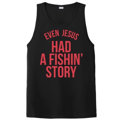 Even Jesus Had A Fishin Story PosiCharge Competitor Tank