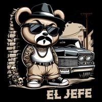 El Jefe Hip Hop Teddy Bear Lowrider Chicano Cholo Backpack