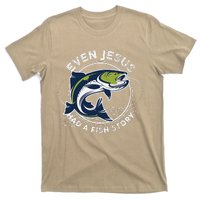 Even Jesus Had A Fish Story Funny Fishing T-Shirt