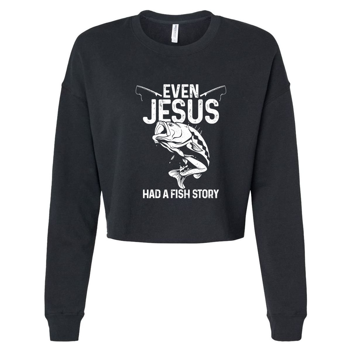 Even Jesus Had A Fish Story Funny Fishing Fisherman 16 in Basic Backpack