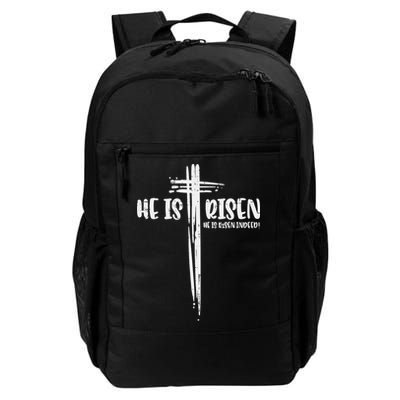 Easter Jesus He Is Risen Indeed Religious Christian Women Backpack