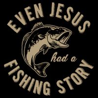 Even Jesus Had A Fishing Story Gift Funny Christian Fish 16 in Basic Backpack