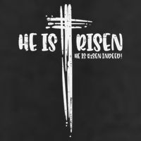 Easter Jesus He Is Risen Indeed Religious Christian Cool Comfort Performance Bucket Hat