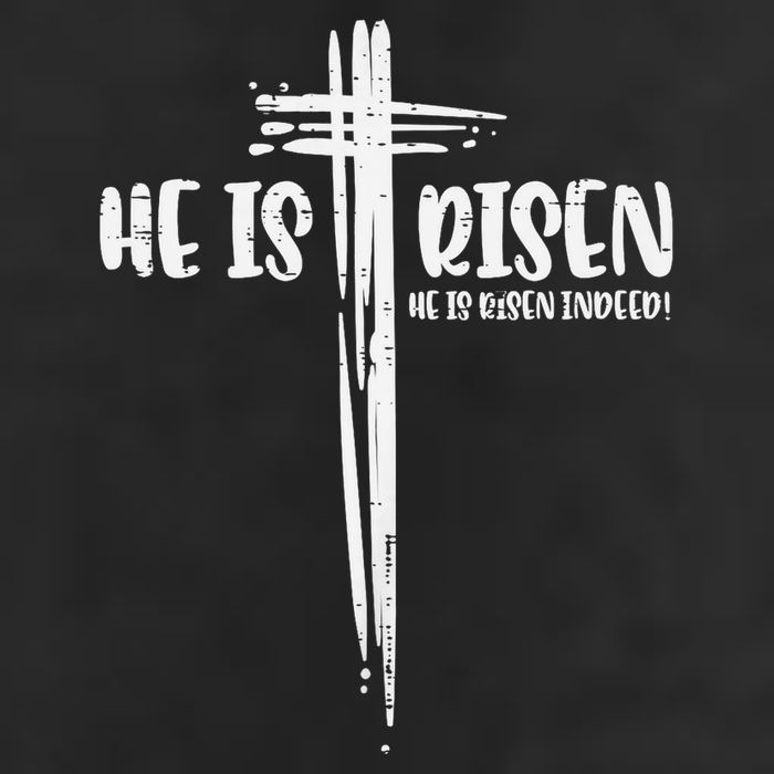 Easter Jesus He Is Risen Indeed Religious Christian Cool Comfort Performance Bucket Hat