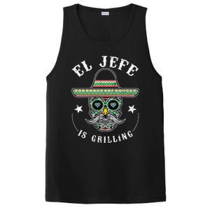 El Jefe Is Grilling Stand PosiCharge Competitor Tank