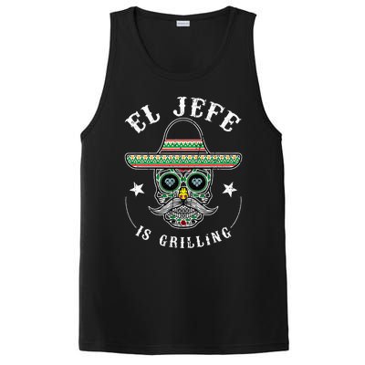 El Jefe Is Grilling Stand PosiCharge Competitor Tank