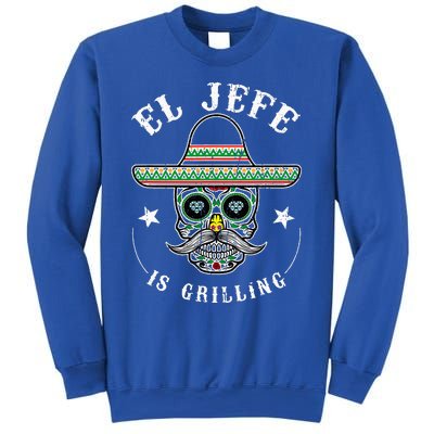 El Jefe Is Grilling Stand Sweatshirt