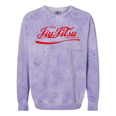 Enjoy Jiu Jitsu Colorblast Crewneck Sweatshirt