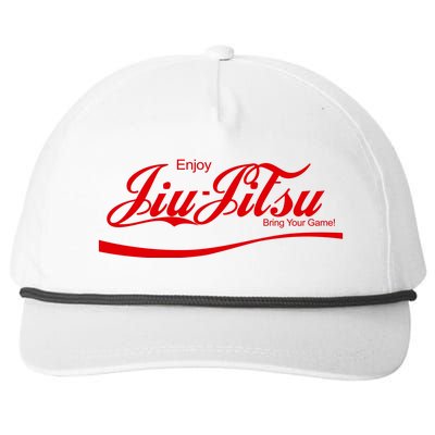 Enjoy Jiu Jitsu Snapback Five-Panel Rope Hat