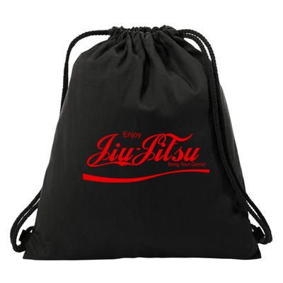Enjoy Jiu Jitsu Drawstring Bag