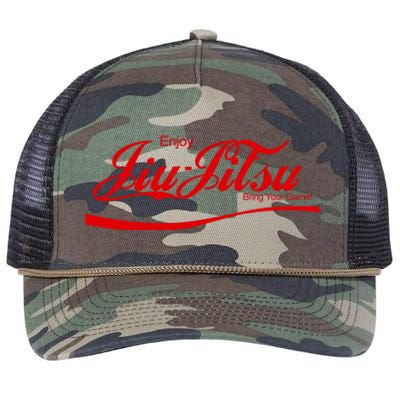 Enjoy Jiu Jitsu Retro Rope Trucker Hat Cap