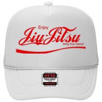 Enjoy Jiu Jitsu High Crown Mesh Back Trucker Hat