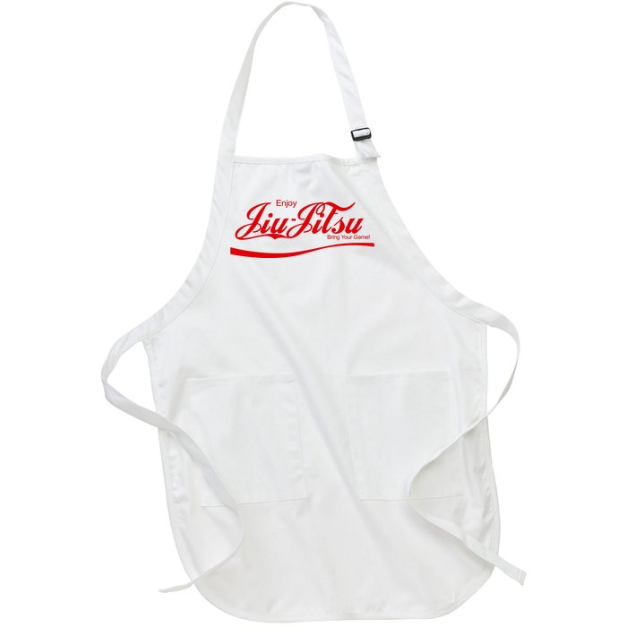 Enjoy Jiu Jitsu Full-Length Apron With Pockets