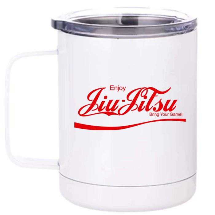 Enjoy Jiu Jitsu 12 oz Stainless Steel Tumbler Cup