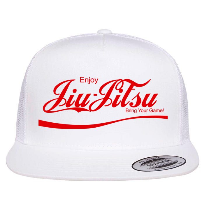 Enjoy Jiu Jitsu Flat Bill Trucker Hat