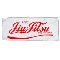 Enjoy Jiu Jitsu Large Microfiber Waffle Golf Towel