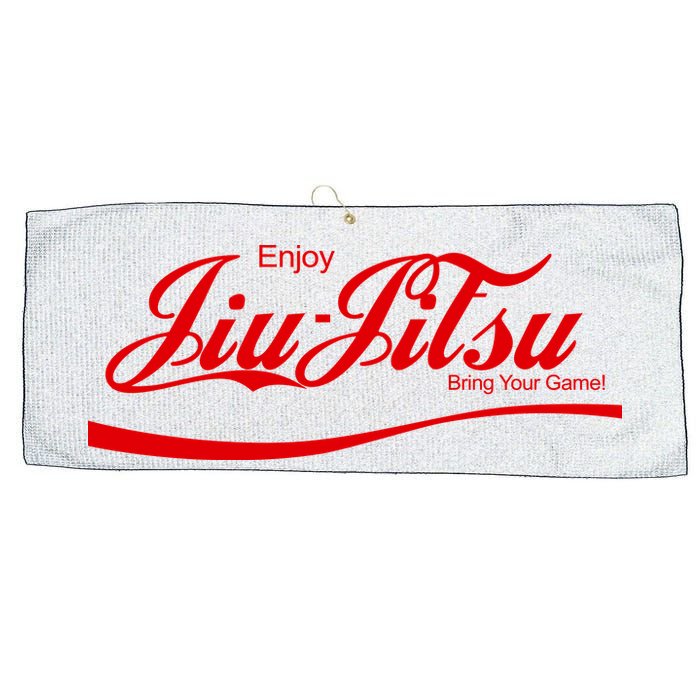 Enjoy Jiu Jitsu Large Microfiber Waffle Golf Towel