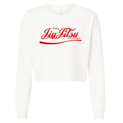 Enjoy Jiu Jitsu Cropped Pullover Crew