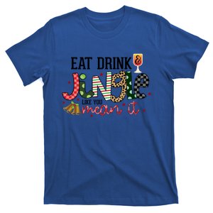 Eat Jingle Like You Mean It Christmas Spirit Holiday Cute Gift T-Shirt