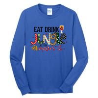 Eat Jingle Like You Mean It Christmas Spirit Holiday Cute Gift Tall Long Sleeve T-Shirt