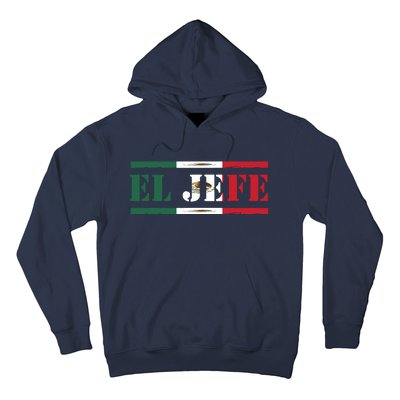 El Jefe Mexican Chef Hispanic Boss Mexico Dia De Los Muertos Hoodie