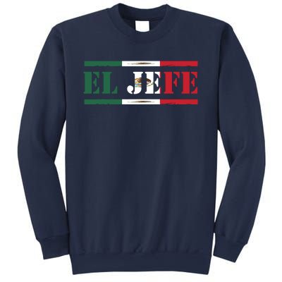 El Jefe Mexican Chef Hispanic Boss Mexico Dia De Los Muertos Sweatshirt