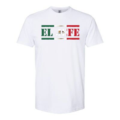 El Jefe Mexican Chef Hispanic Boss Mexico Dia De Los Muertos Softstyle® CVC T-Shirt