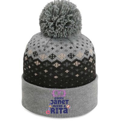 Every Janet Needs A Rita. The Baniff Cuffed Pom Beanie