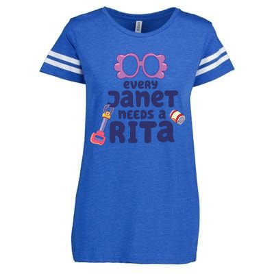 Every Janet Needs A Rita. Enza Ladies Jersey Football T-Shirt