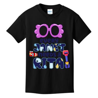 Every Janet Needs A Rita Magnet Kids T-Shirt