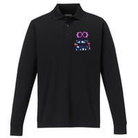 Every Janet Needs A Rita Magnet Performance Long Sleeve Polo