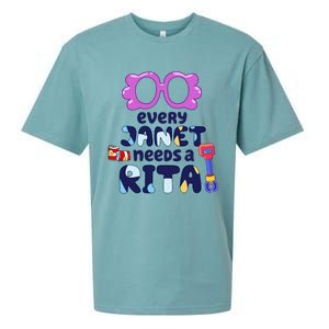 Every Janet Needs A Rita Magnet Sueded Cloud Jersey T-Shirt