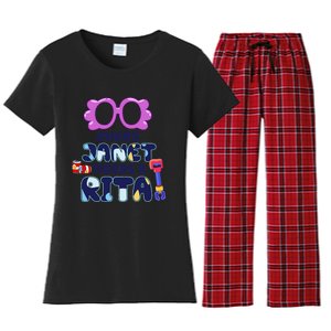 Every Janet Needs A Rita Magnet Women's Flannel Pajama Set