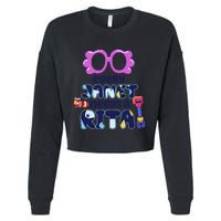 Every Janet Needs A Rita Magnet Cropped Pullover Crew