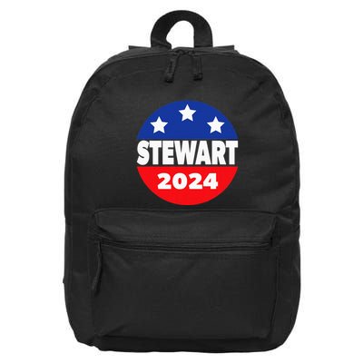 Elect Jon Stewart For President In 2024. 16 in Basic Backpack