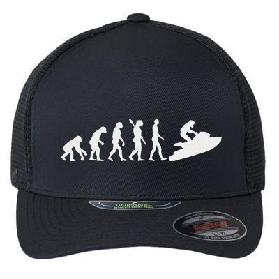 Evolution Jet Ski Flexfit Unipanel Trucker Cap