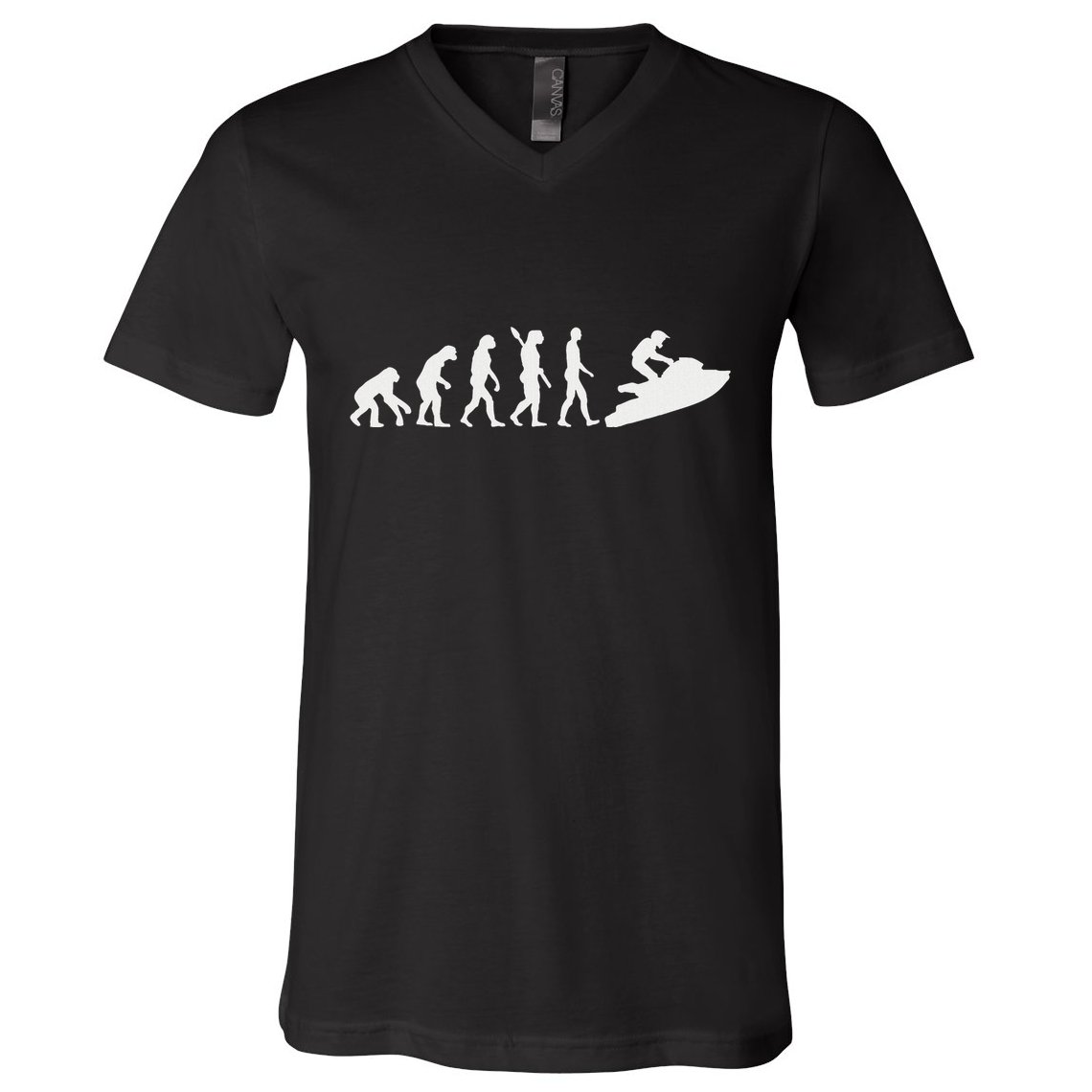 Evolution Jet Ski V-Neck T-Shirt