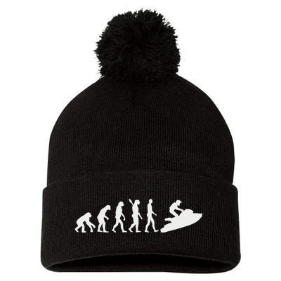 Evolution Jet Ski Pom Pom 12in Knit Beanie