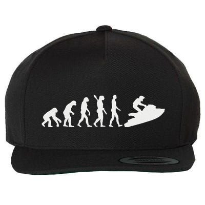 Evolution Jet Ski Wool Snapback Cap