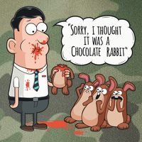 Easter Joke Sorry I Thought It Was A Chocolate Rabbit Legacy Tie Dye Trucker Hat