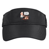 Easter Joke Sorry I Thought It Was A Chocolate Rabbit Adult Drive Performance Visor