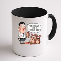 Easter Joke Sorry I Thought It Was A Chocolate Rabbit Mug