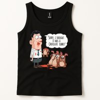 Easter Joke Sorry I Thought It Was A Chocolate Rabbit Tank Top