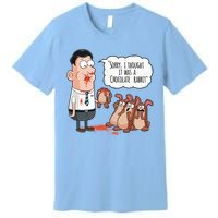 Easter Joke Sorry I Thought It Was A Chocolate Rabbit Premium T-Shirt