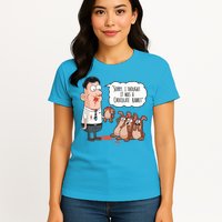 Easter Joke Sorry I Thought It Was A Chocolate Rabbit Womens T-Shirt