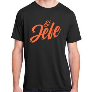 El Jefe Spanish Mexican The Boss Adult ChromaSoft Performance T-Shirt