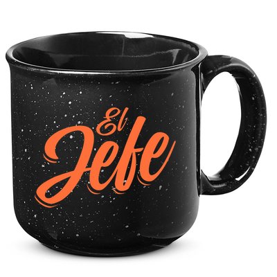 El Jefe Spanish Mexican The Boss 15oz Campfire Ceramic Mug