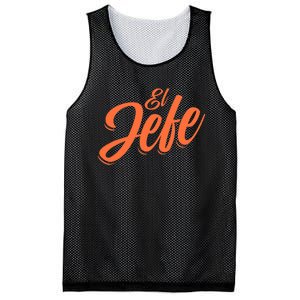 El Jefe Spanish Mexican The Boss Mesh Reversible Basketball Jersey Tank