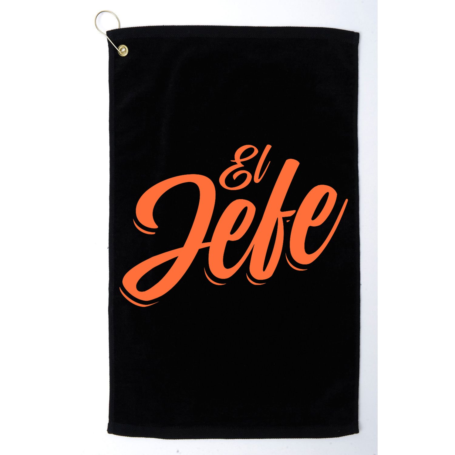El Jefe Spanish Mexican The Boss Golf Towel